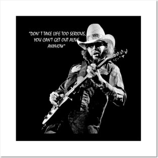 Hank Williams Jr - Quotes Posters and Art